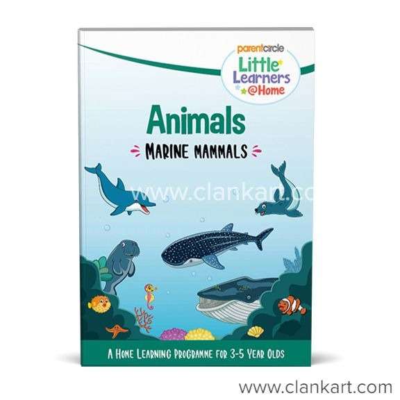 Animals Marine Mammals Interactive Activity Book for 3 to 5 year old