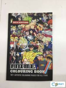 Anime Colouring Book: IND-B0DRYYFV4G
