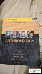 Anthropology by Carol, Melvin, Peter N.Peregrine for UPSC