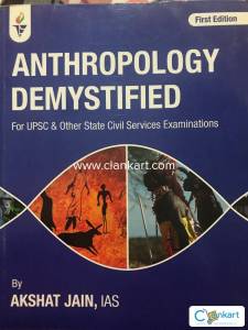 Anthropology demystified by akshat jain first edition