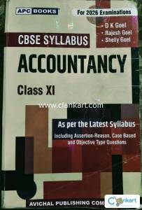 Apc books Dk goel accountancy for class 11