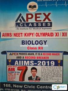 Apex classes Biology class 12th for NEET, AIIMS, KYPY, OLYMPIAD