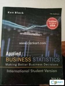 Applied Business statistics