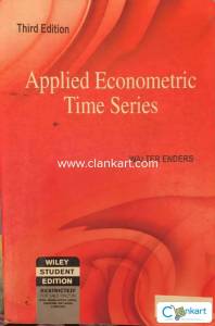 Applied Econometric Time series