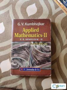 Applied Mathematics by G V Kumbhojkar for first year Engineering MU