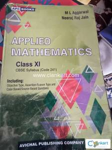 Applied Mathematics class 11th by ML Aggrawal