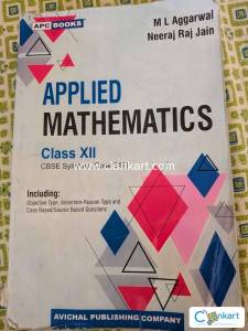 Applied Mathematics class 12 cbse