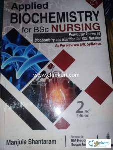 Applied biochemistry bsc nursing Jaypee publication (2nd edition)