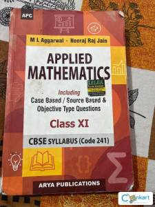 Applied mathmatics class 11 By ml aggarwal