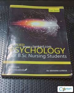 Applied psychology for B.Sc.Nursing students