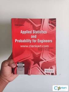 Applied statistics and probability for engineers