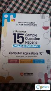 Arhiant computer applications class 10th sample question papers