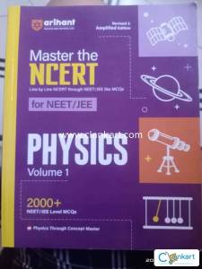 Arihant's master the ncert physics volume 1...