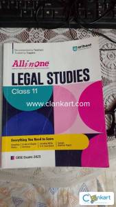 Arihant,Legal Studies,All in One,Class 11,CBSE