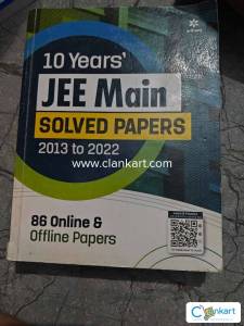Arihant 10 years JEE main solved papers
