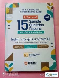 Arihant 15 Sample Question Paper Class 10 English Language