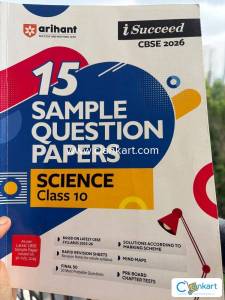 Arihant 15 sample question papers science class 10