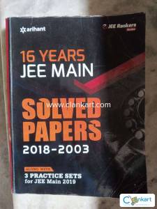 Arihant 16 years JEE Main Solved paper 2018-2003
