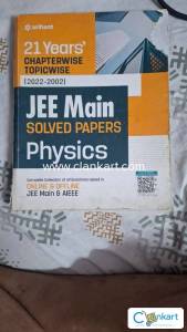 Arihant 21 years physics jee main solved papers