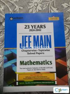 Arihant 23 years (2024-2002) JEE MAIN solved papers Mathematics