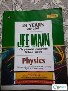 Arihant 23 years (2024-2002) JEE MAIN solved papers- Physics