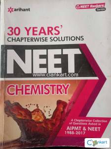 Arihant 30 years Chapterwise solutions NEET Chemistry