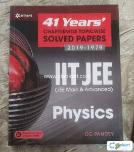 Arihant 41 Years Chapterwise Topicwise solved papers(Physics)