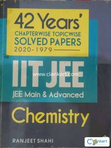Arihant 42 years chapterwise topicwise solved  PYQ CHEMISTRY IIT