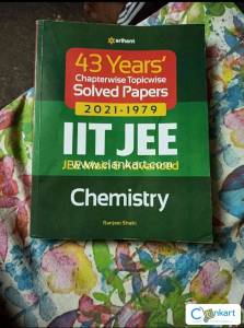 Arihant 43 Year's Chemistry Solved Papers IIT JEE