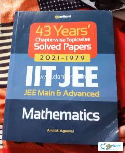 Arihant 43 Year's Mathematics Solved Papers IIT JEE