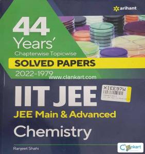 Arihant 44 Years' Chemistry PYQ IIT JEE