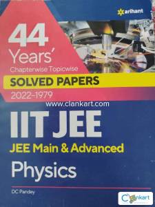 Arihant 44 Years JEE Physics PYQ (2022-1979) Chapterwise and Topicwise