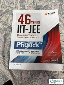 Arihant 46 Years IIT JEE PYQ Physics + Chemistry Set