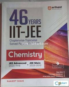 Arihant 46 years (Jee Mains & Advanced) Chemistry PYQ book