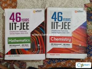 Arihant 46 years jee pyq maths + chemistry
