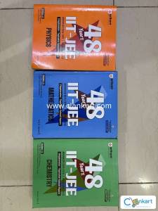 Arihant 48 Years IIT-JEE (Mains + Adv) Phy, Chem, Math Chapterwise PYQ