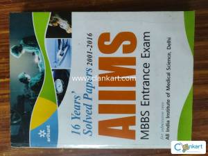 Arihant AIIMS Previous year solved papers