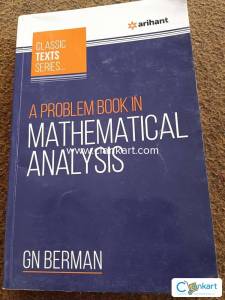 Arihant A problem book in Mathematical analysis by GN BERMAN