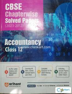 Arihant Accountancy class 12 Chapterwise solved paper