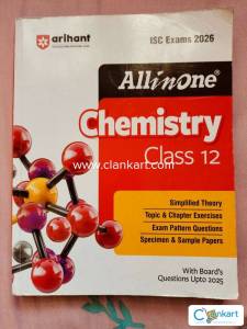Arihant All In One Chemistry ISC Class 12 (2026 Examination)