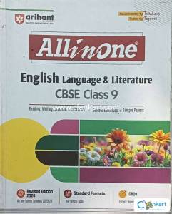 Arihant All In one English class 9 revised edition 2026 competancyques