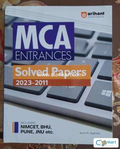 Arihant All MCA Entrances Previous Year Solved Paper - NIMCET etc