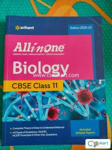 Arihant All in One Biology CBSE class 11th
