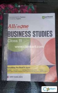 Arihant All in One Business Studies class 11 2024-25