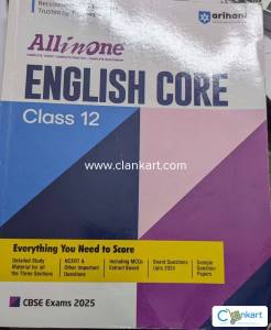 Arihant All in One English Core Class 12