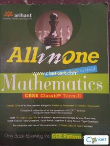 Arihant All in One Mathematics CBSE class 10th