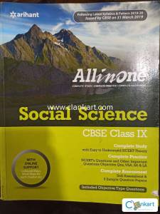 Arihant All in One Social Science CBSE Class IX