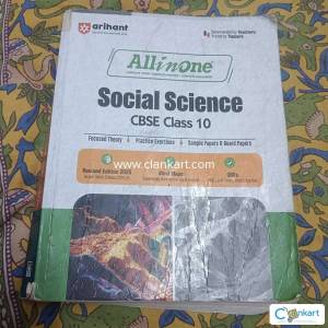 Arihant All in One Social Science Class 10 CBSE