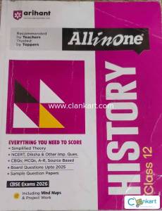 Arihant All in one History class 12th
