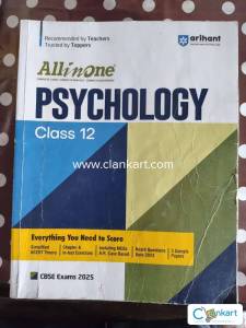 Arihant All in one Psychology Class 12 CBSE
